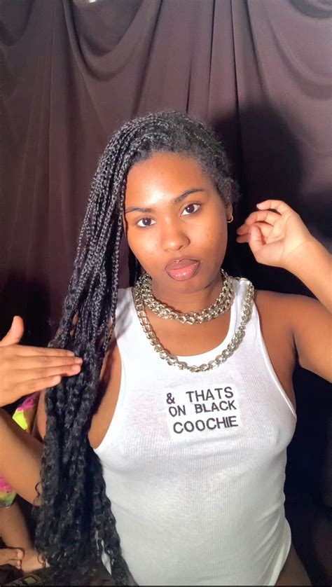 These No Discomfort Black Coochie Matter Patacake Tank Top On Sale are versatile essentials. Wearing them is a great way of cooling down under the heat of the summer.